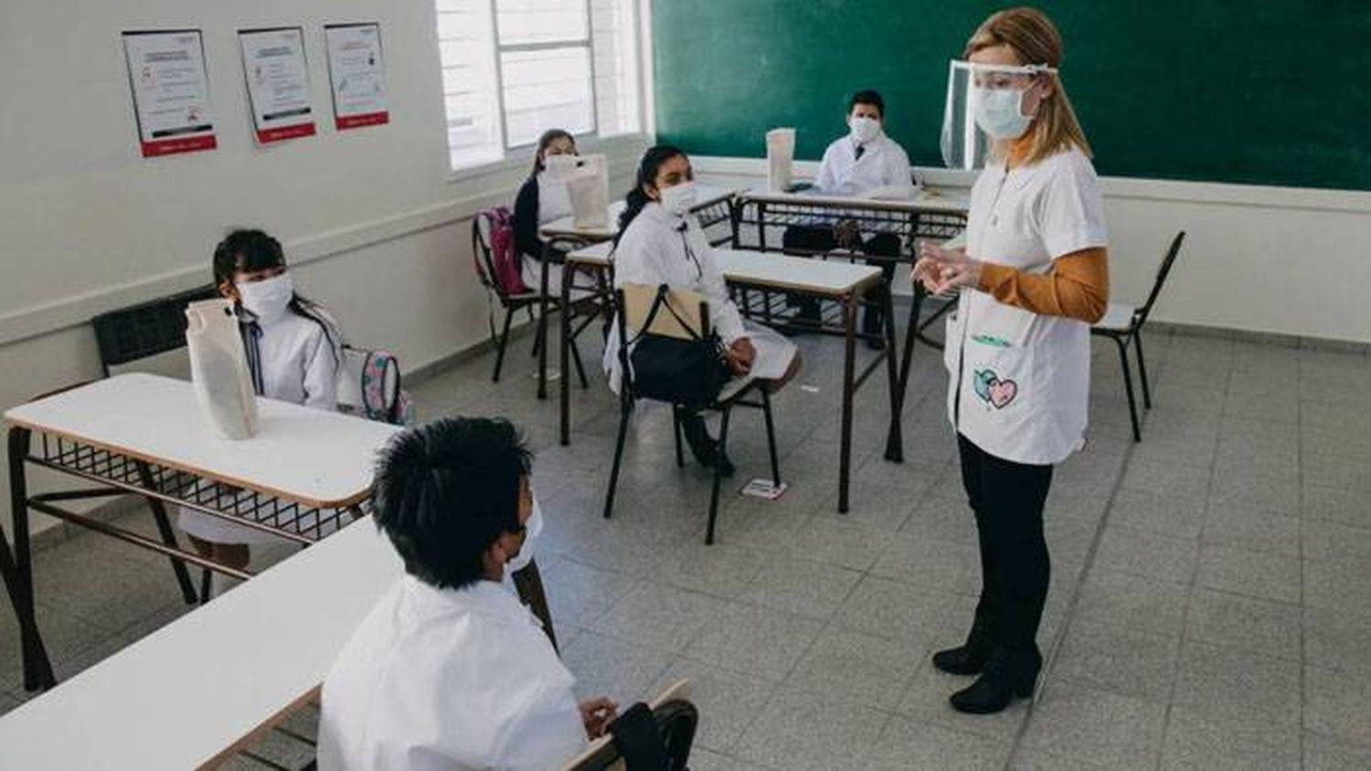 San Juan: la primera provincia con clases presenciales durante la pandemia