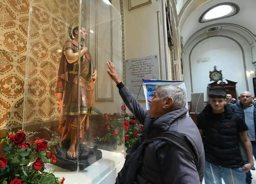 Se conmemora hoy el día de San Expedito, el Patrono de las causas justas y urgentes.

Foto: Agencia NA (Juan Vargas)