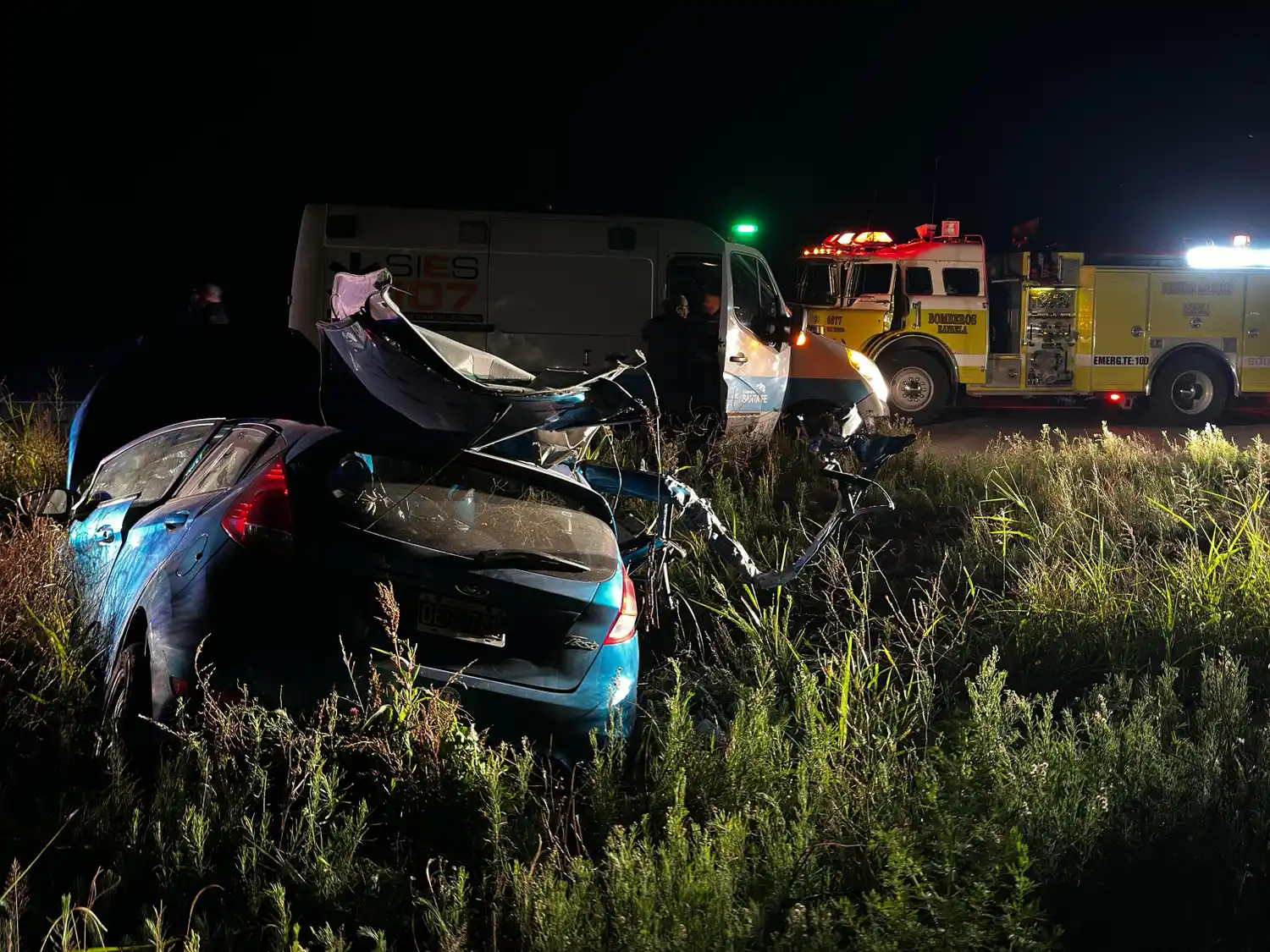 Violento choque en Ruta Nacional 34: un hombre sufrió heridas de gravedad susana - 1