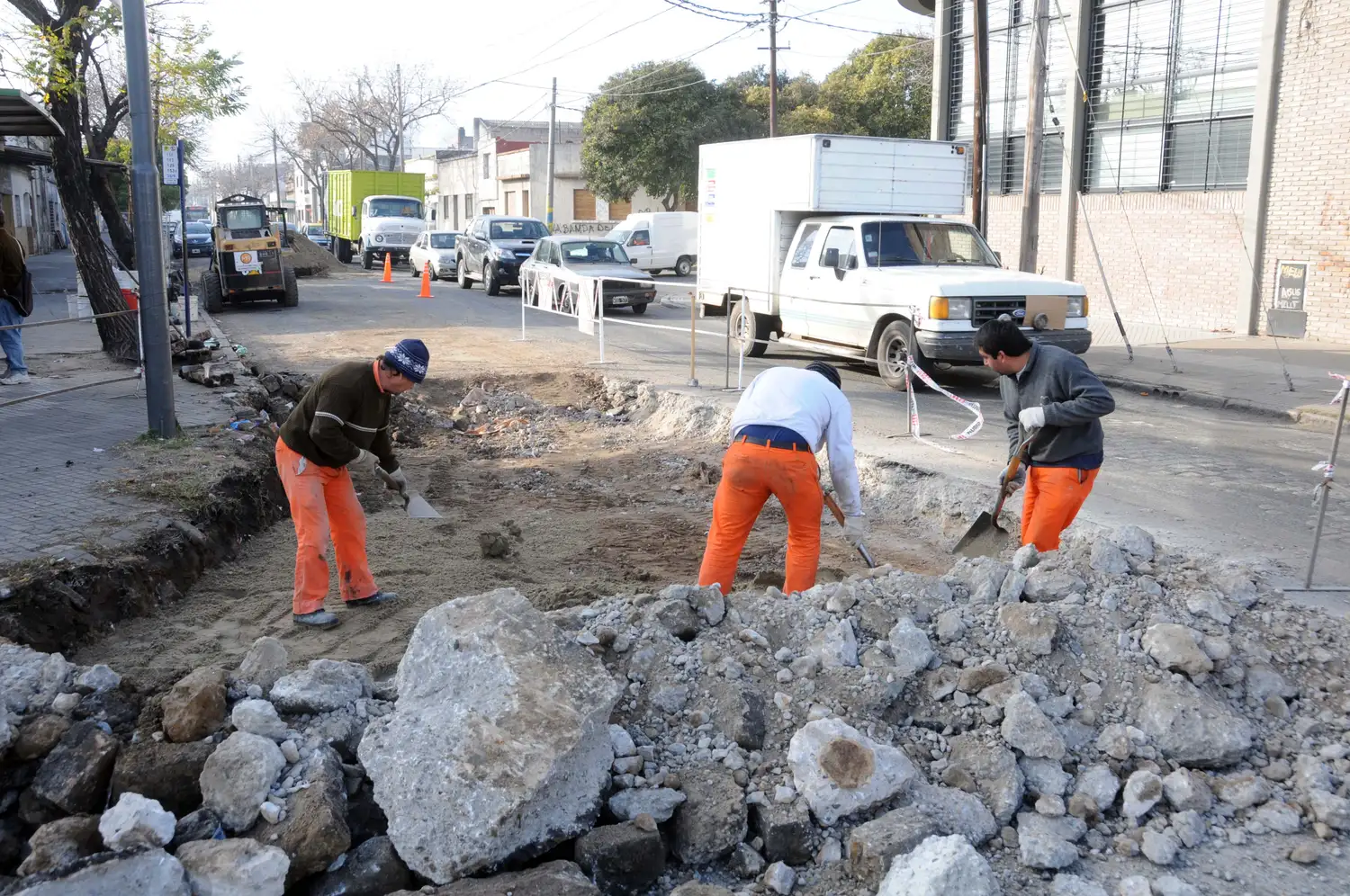 Rosario: Continuará el bacheo en todos los distritos