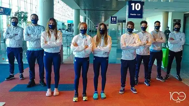 Candela Vázquez llegó a Paraguay con la Selección Argentina para competir en el Sudamericano U14