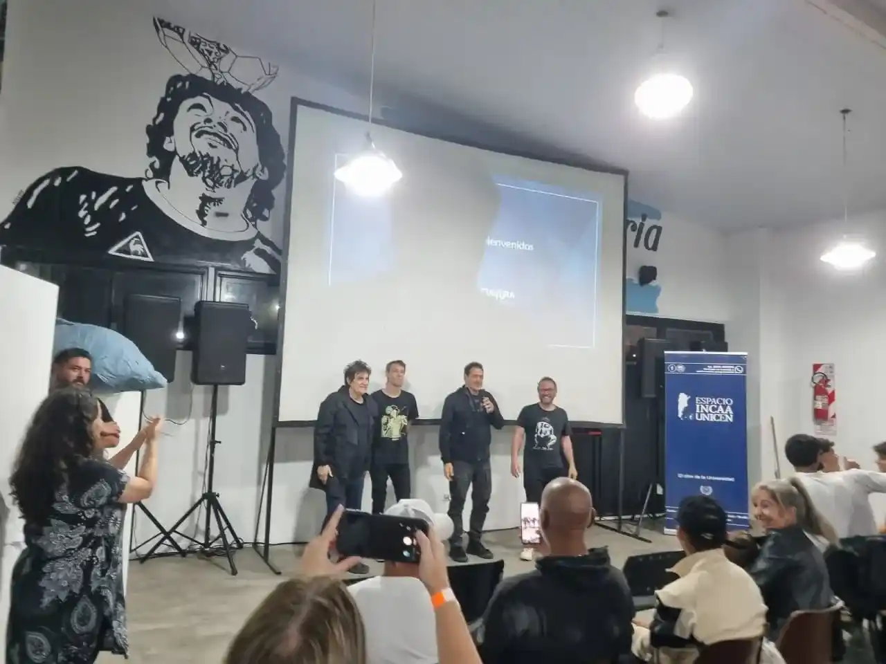 “Nos vemos mañana”,  saludó Mollo, anticipando su presentación de mañana en Tandil