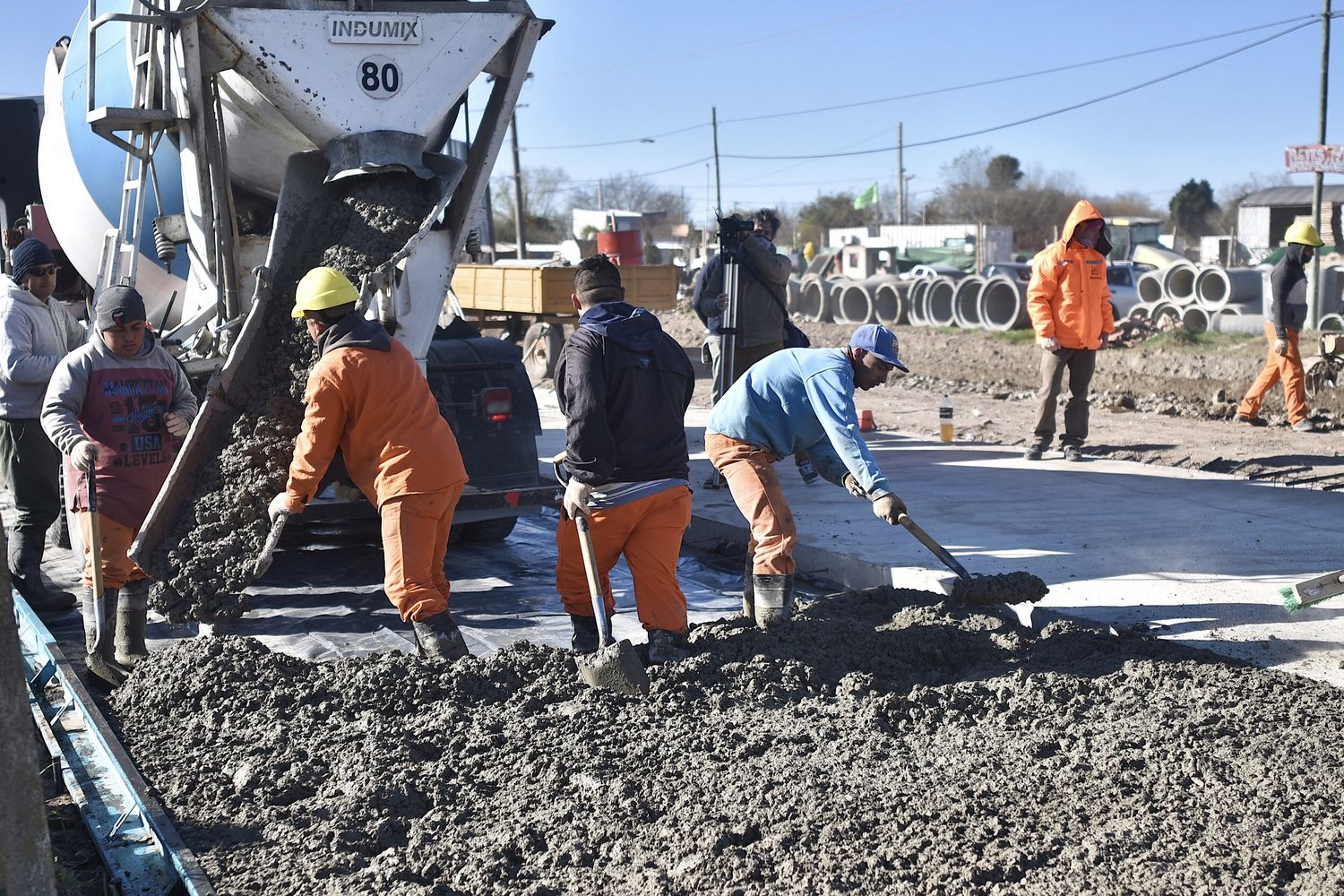 El Noroeste progresa con las obras en calle Beruti