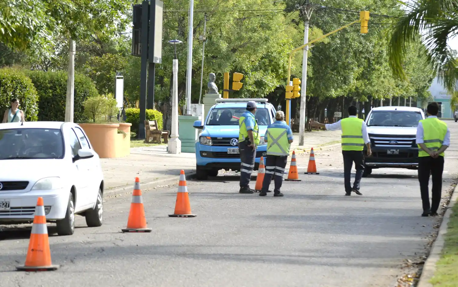 Mega operativo entre Tránsito, la Policía y la Agencia Nacional de Seguridad Vial