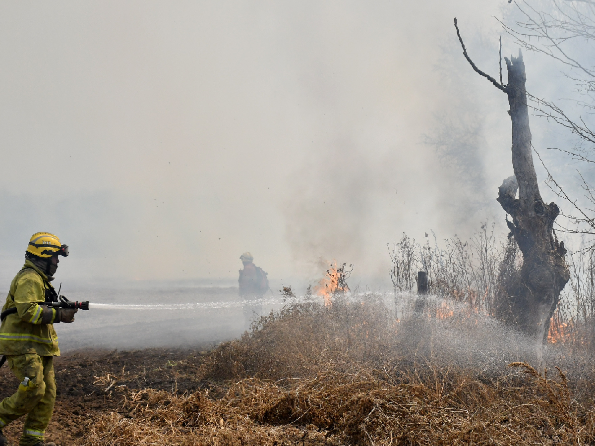Suman cinco los detenidos por los incendios forestales en Córdoba, que hoy no tiene focos activos