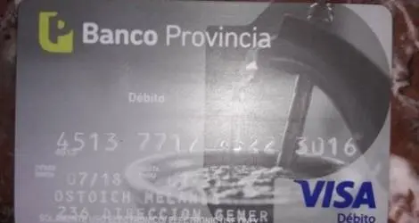 Tarjeta encontrada