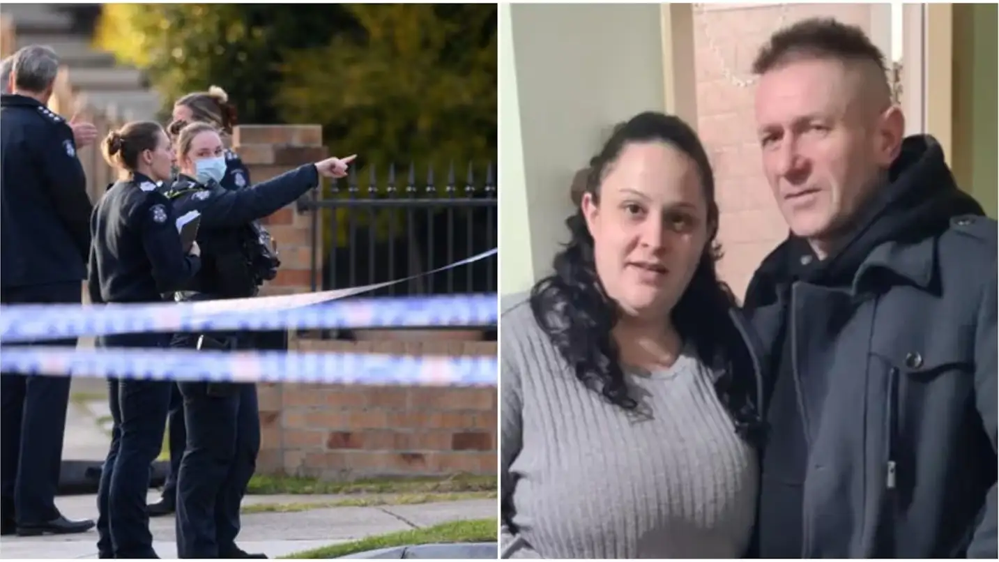 Athena Georgopoulos estaba embarazada de cinco meses. Su novio, Andrew Gunn, fue decapitado. (Foto: gentileza 9 News).