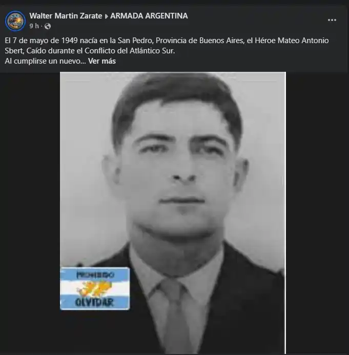 Mateo Sbert cumpleaños