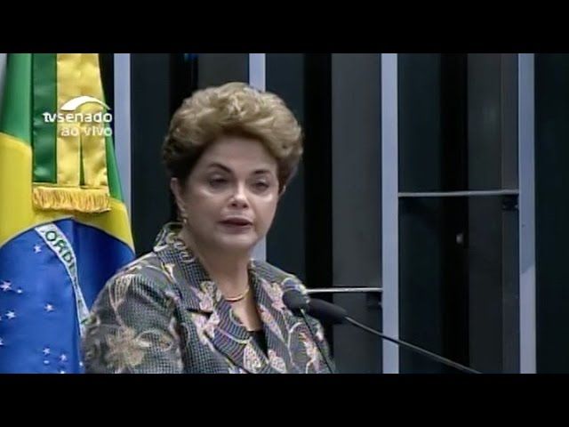 El Senado debatirá antes de la votación en el juicio político a Rousseff