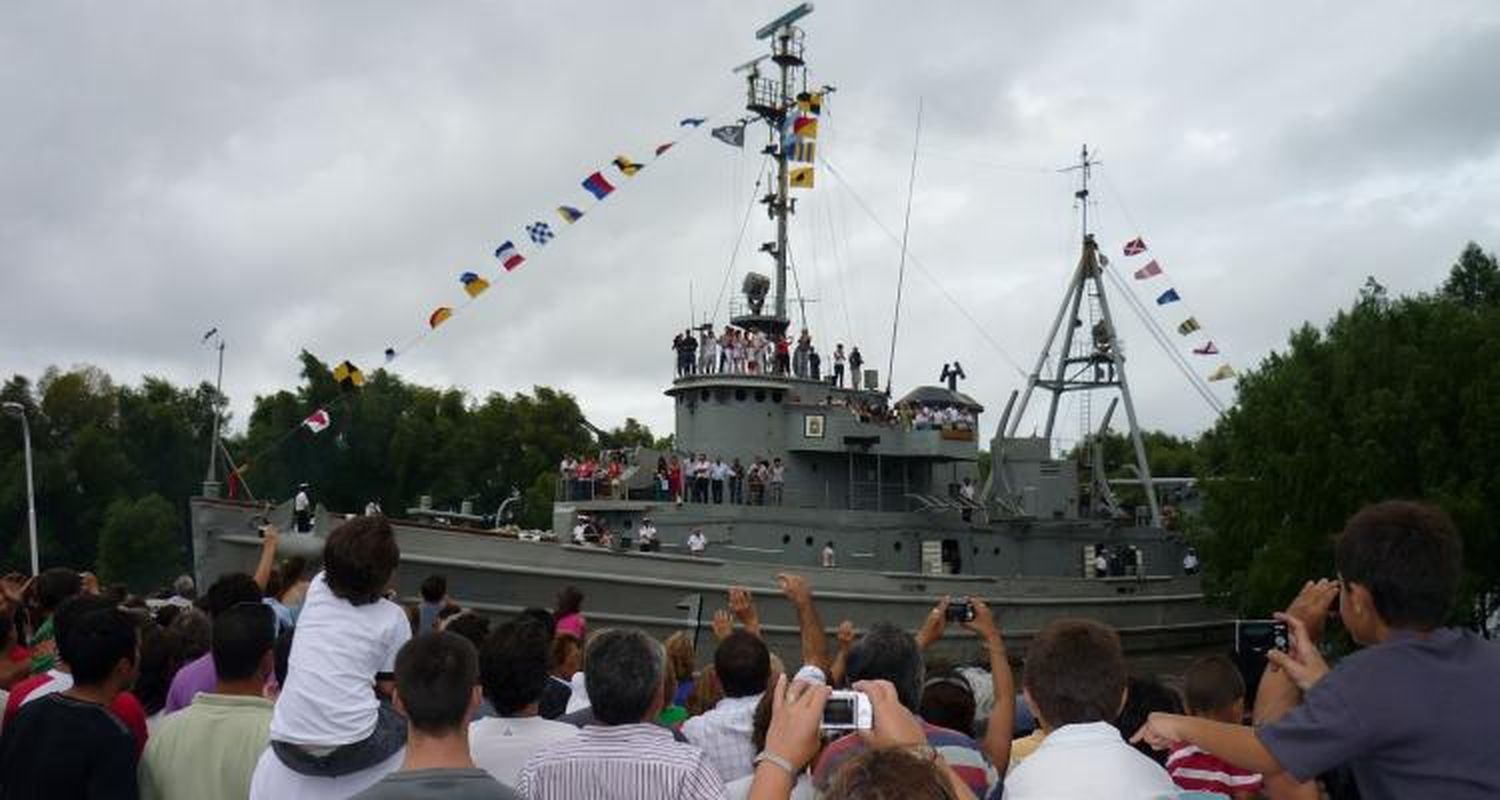 El buque museo cumple 9 años y este sábado habrá actividades para celebrarlo