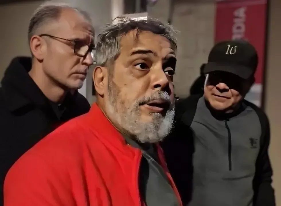 Fabián Grillo, padre de Pablo, el fotógrafo internado en el Hospital Ramos Mejía.