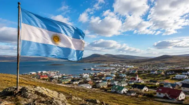 La bandera argentina volvió a flamear en las Islas Malvinas.

Foto: Agencia NA (IA - imagen ilustrativa)