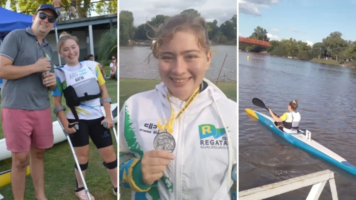 Quién es Katya Unrein, la paratleta entrerriana que competirá en el Mundial de Canotaje este miércoles