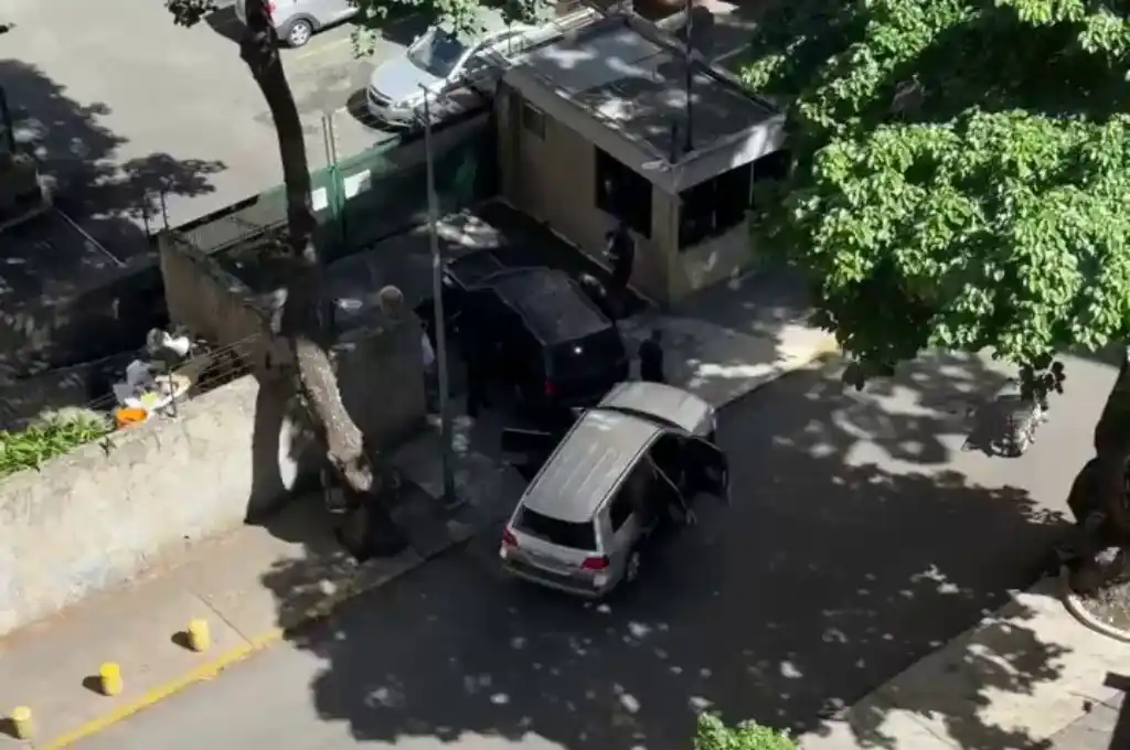 Todo quedó filmado.