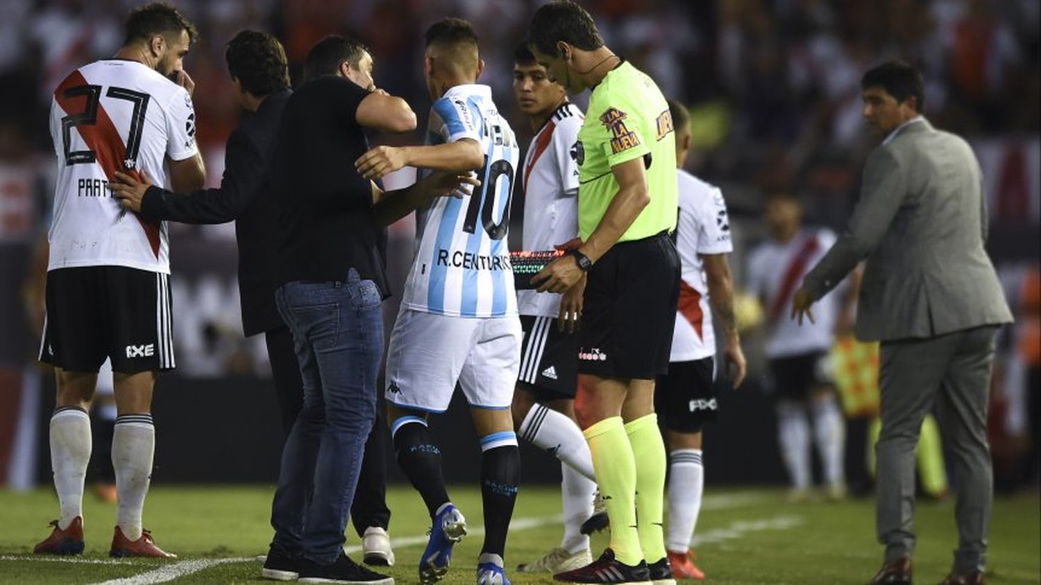 ¿Qué dijo Coudet para que Centurión reaccionara así?