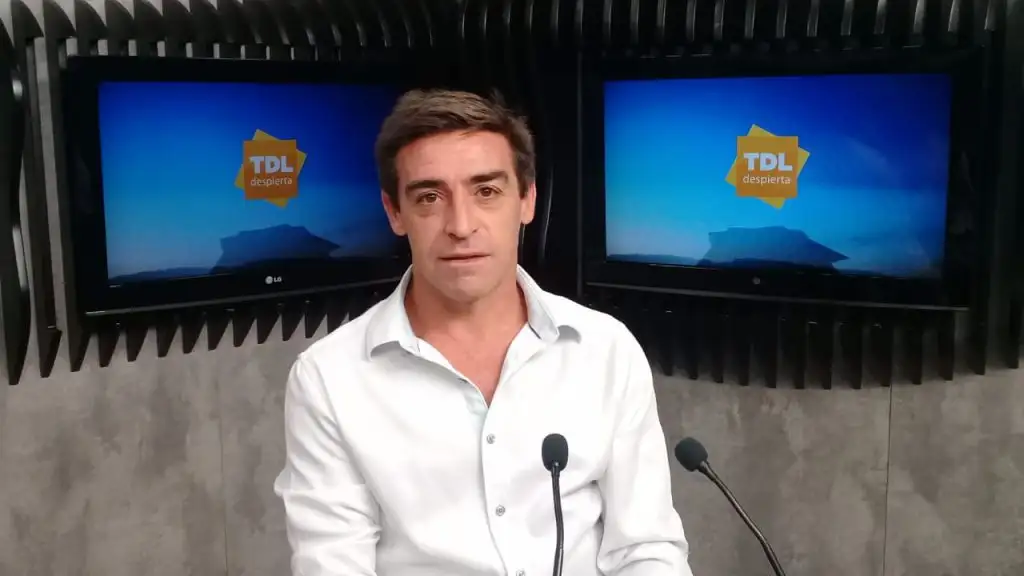 Miguel Ponce en el desayuno de Tandil Despierta