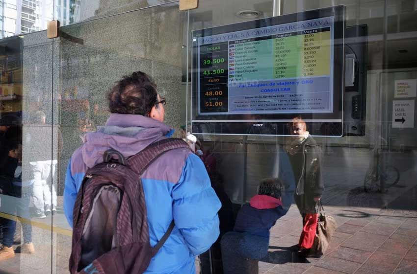 El dólar cerró a $41 en Mar del Plata