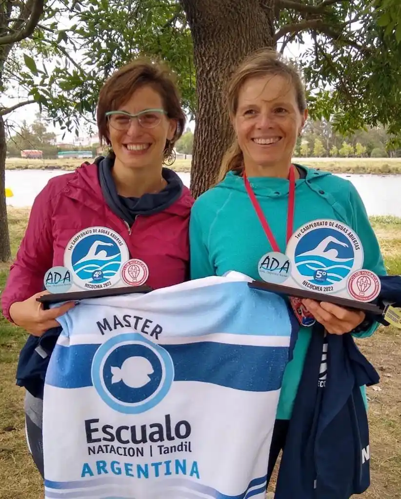 Sandra Fuchs y Guillermina Barainca compitieron en Necochea.