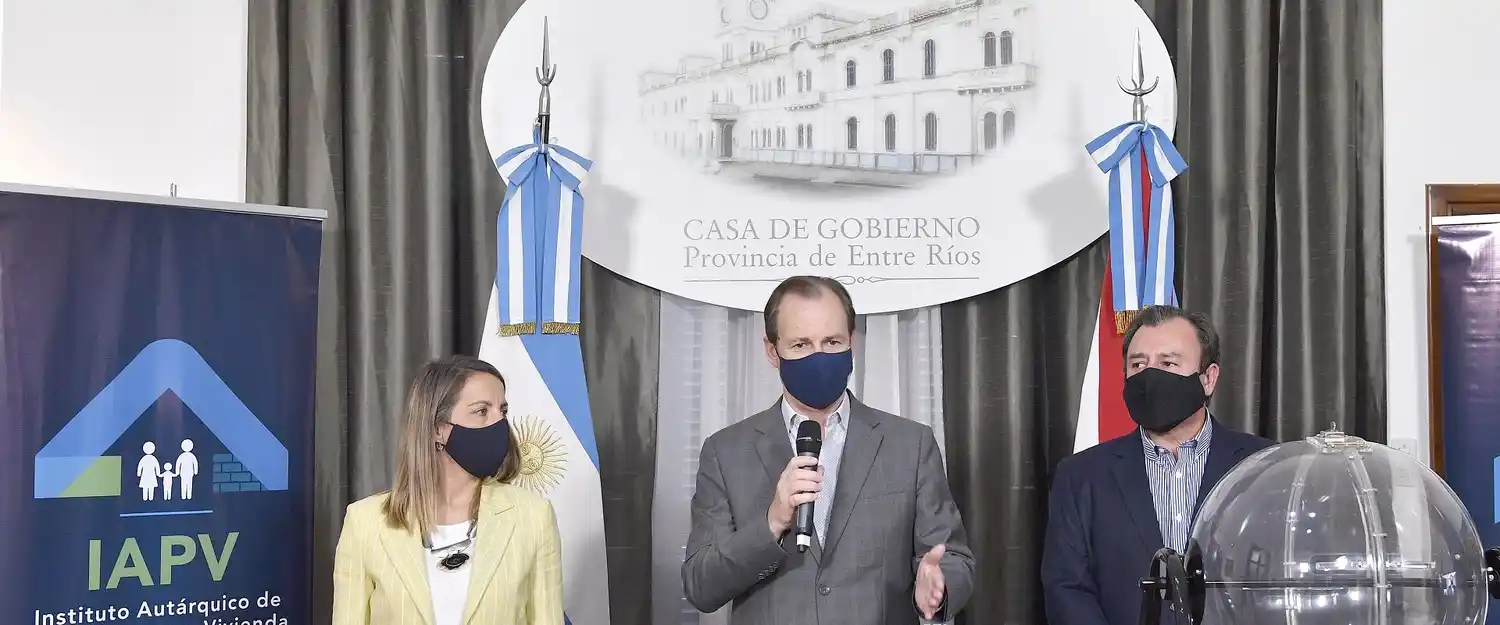 Bordet: La vivienda propia es un derecho constitucional