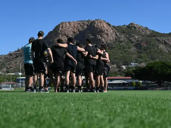 Los Pumas, con Calles, ya se entrenan en Australia
