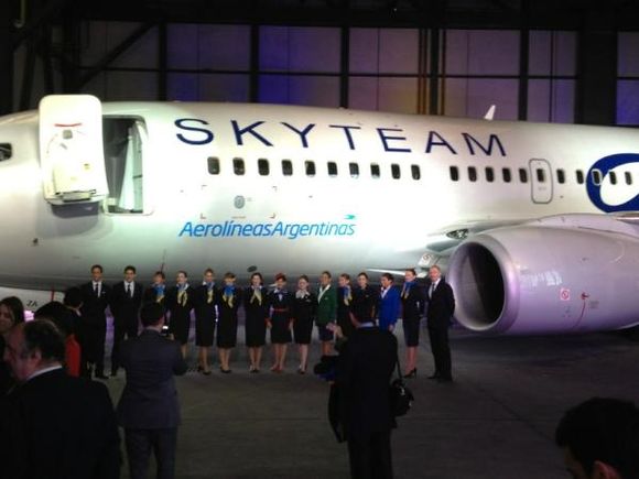 Aerolíneas Argentinas ingresa hoy a SkyTeam