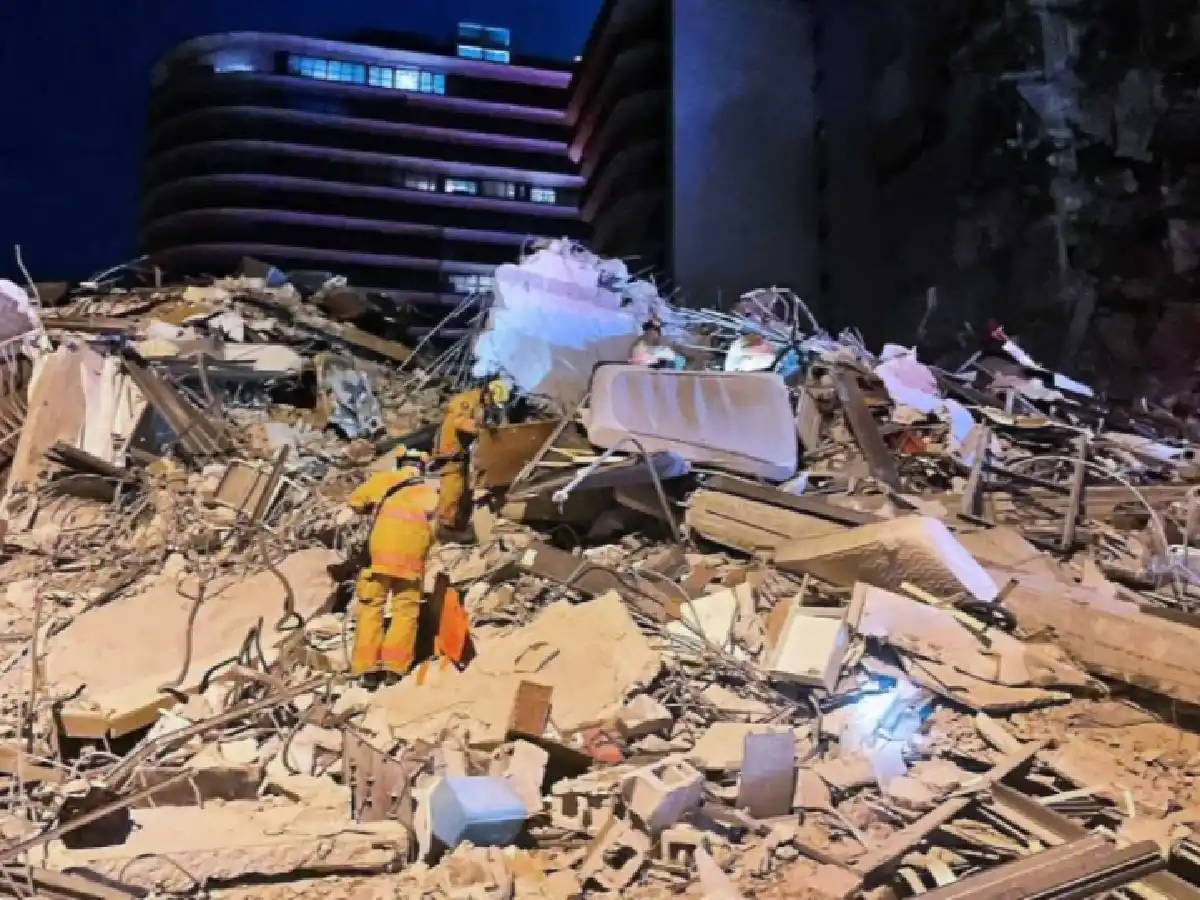 Derrumbe en Miami: suspenden la búsqueda de sobrevivientes