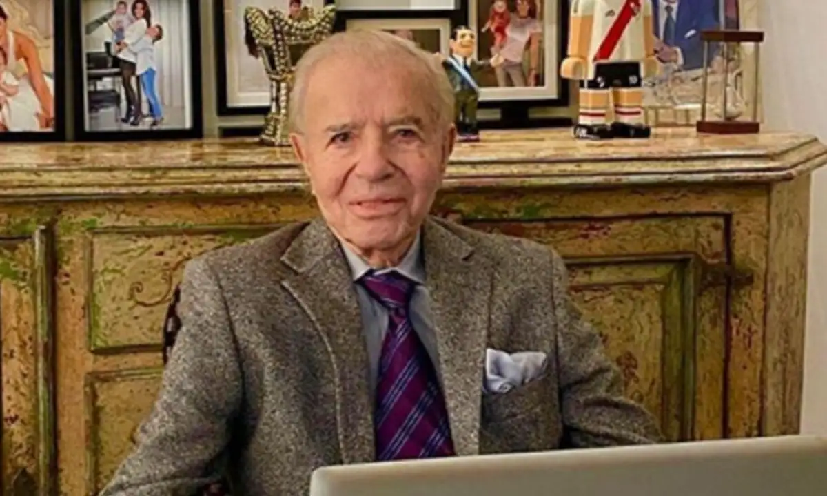 Carlos Menem se encuentra en grave estado