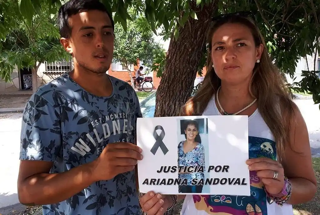 Detuvieron al hombre investigado por la muerte de Ariadna Sandoval