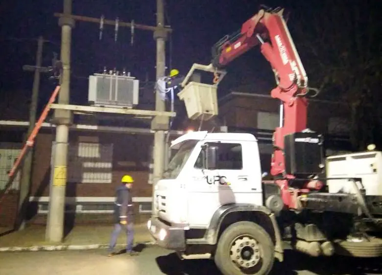 Corte de energía en 62 y 51