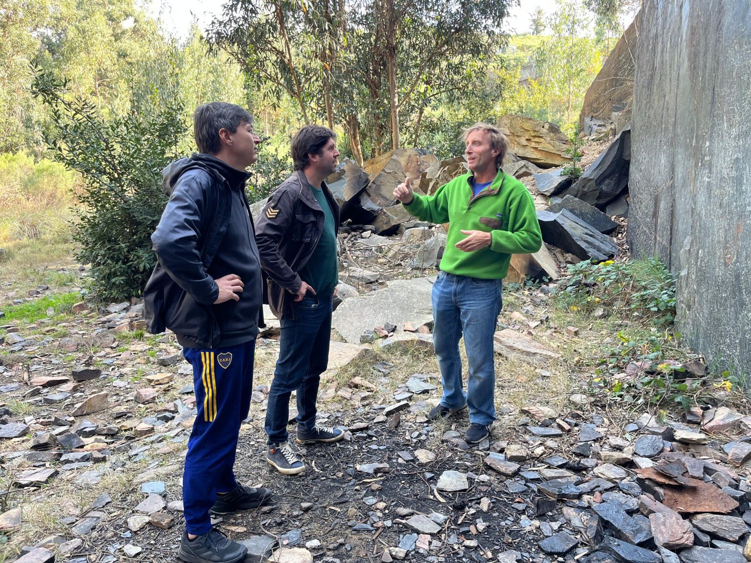 Méndez y Martínez se reunieron con Pablo Reguera.