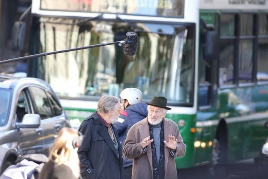 FOTOS | Últimos días en Argentina: Robert De Niro filmó en el microcentro porteño