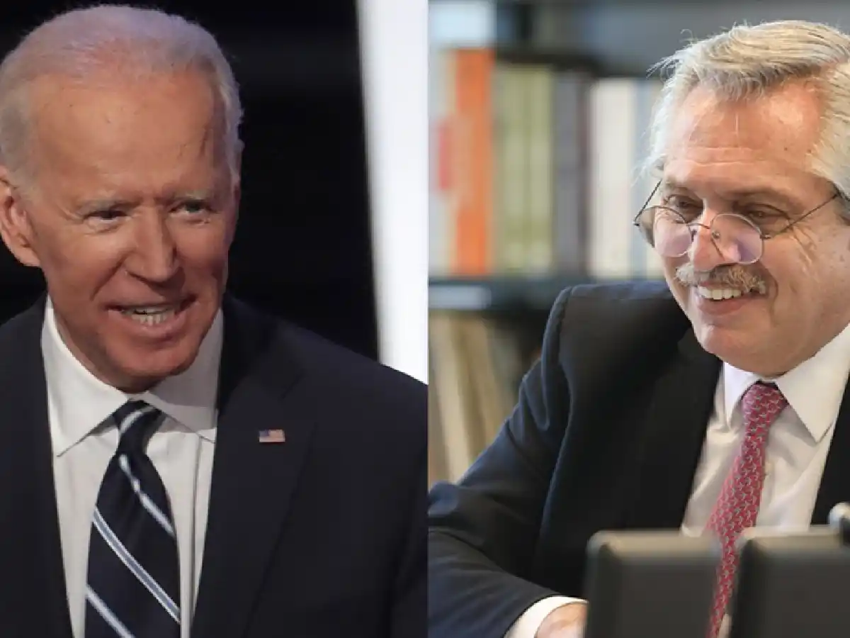 Biden le agradeció a Alberto Fernández por su lucha contra el cambio climático