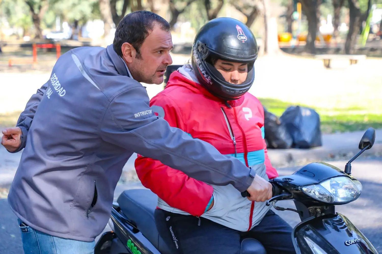 La Provincia implementa un nuevo examen práctico para obtener la licencia de conducir mot