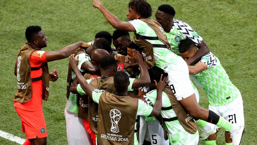 Nigeria le dio vida a la ilusión argentina