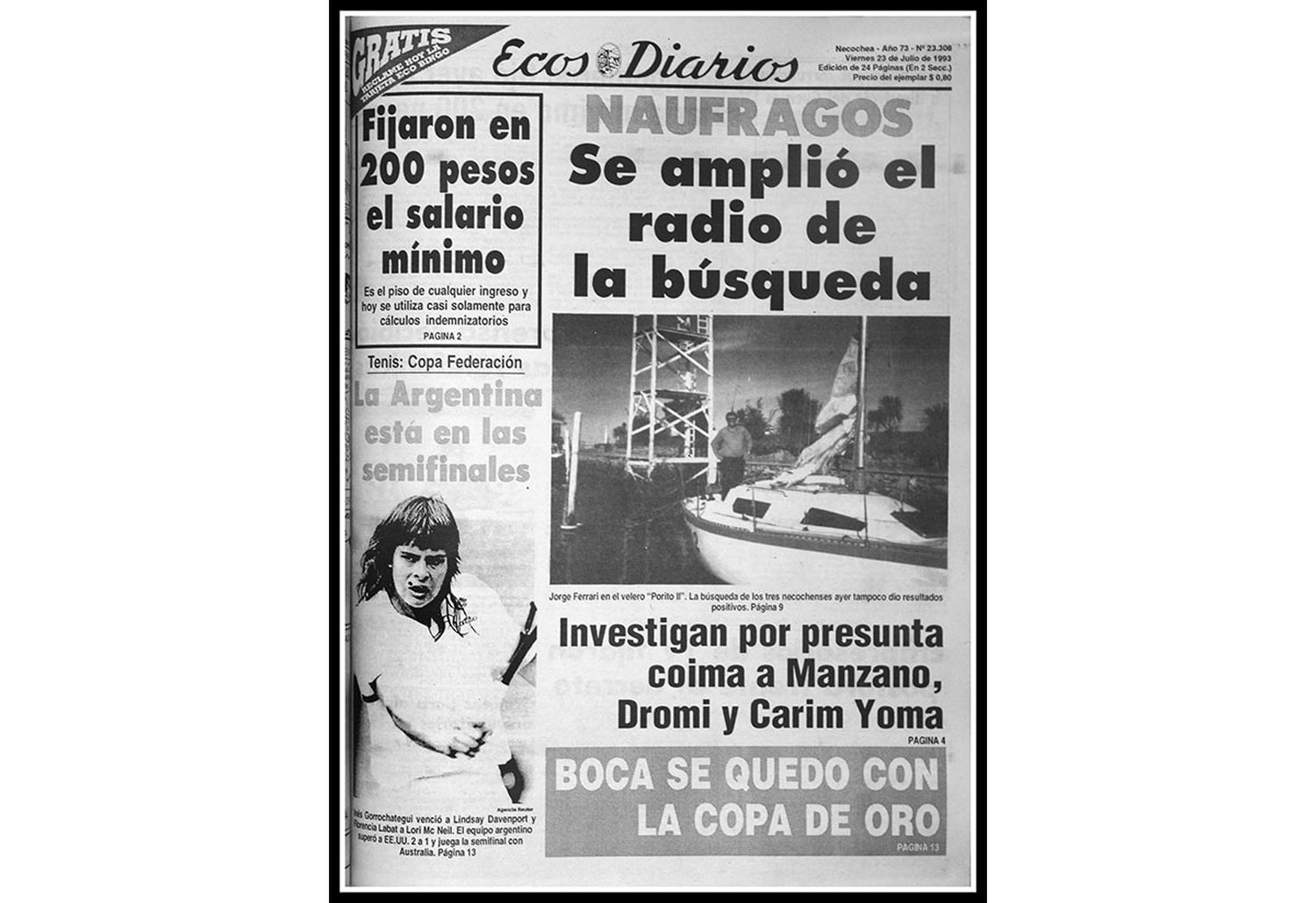 Viernes 23 de Julio de 1993