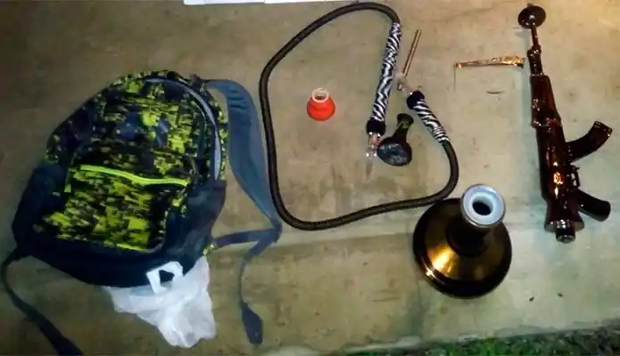 Lo persiguieron diez patrullero, pero el arma que llevaba era de juguete