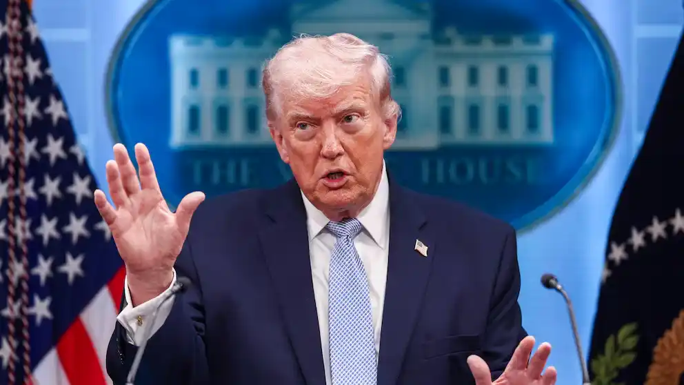 El presidente de Estados Unidos, Donald Trump