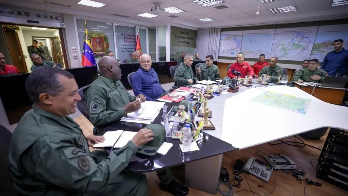 Diosdado se reunió con el alto mando militar: ¿de qué hablaron?