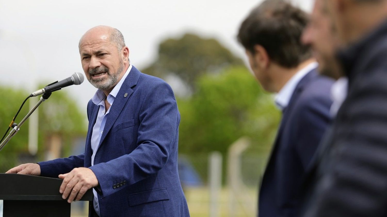 Mario Secco, intendente de Ensenada.