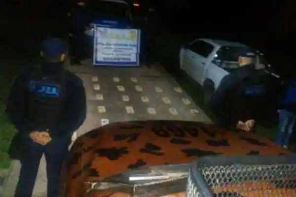 Casi 500.000 dólares en cocaina