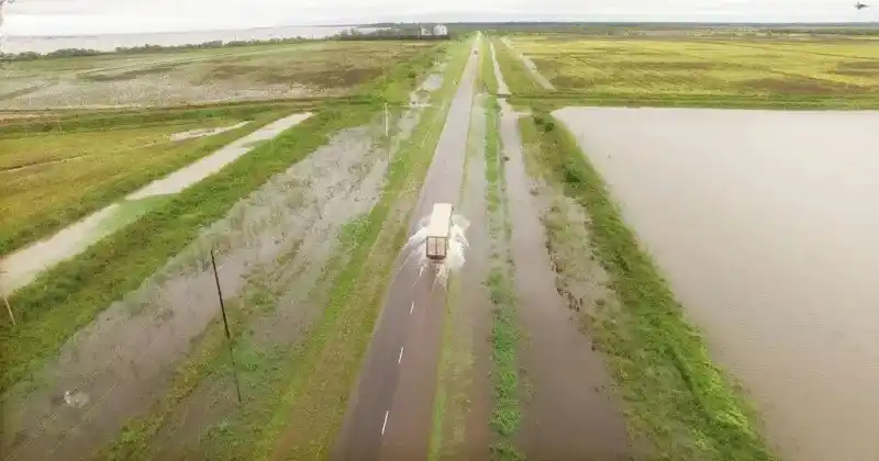 Las lluvias registradas en el sur de Santa Fe, fueron superiores a los 350 mm en el mes de marzo.