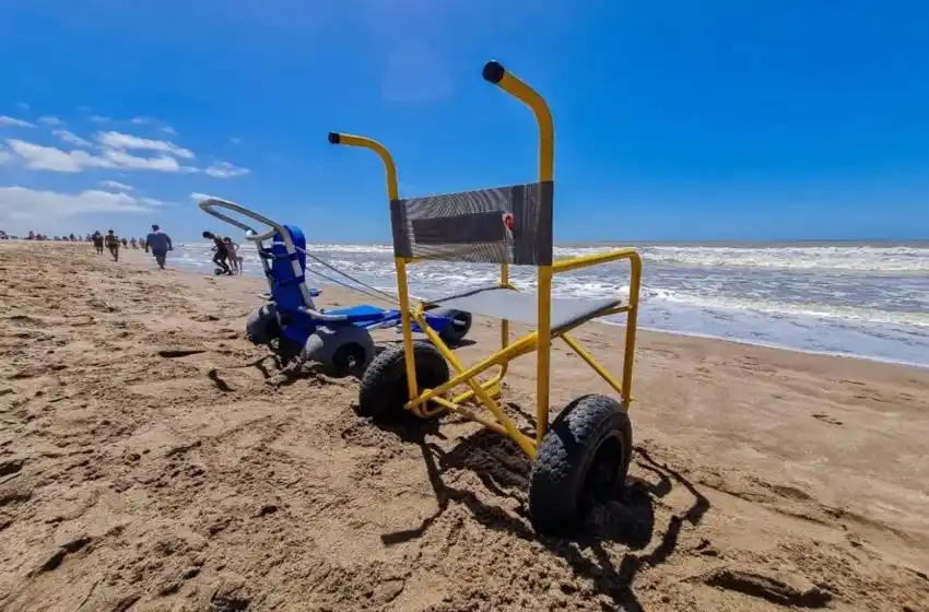 Instalarán rampas para que personas con discapacidad puedan acceder al mar