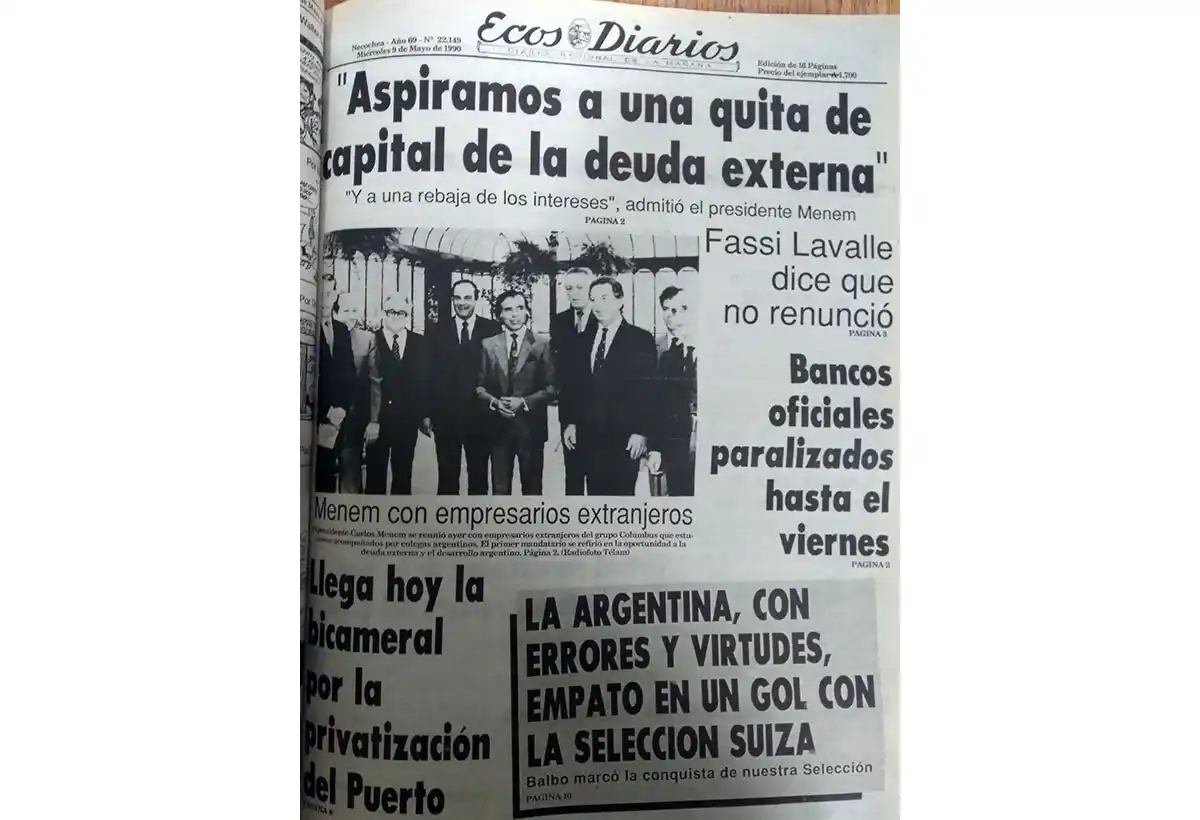 Miércoles 9 de mayo de 1990