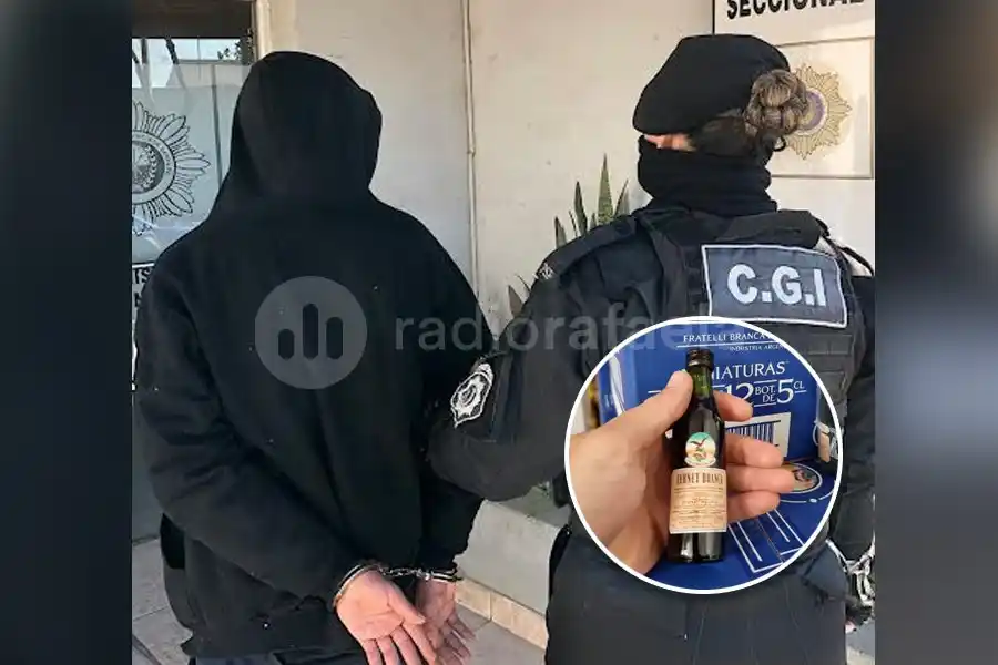 Se llevó una “petaquita” de fernet sin pagar y huyó corriendo: la robó de un supermercado