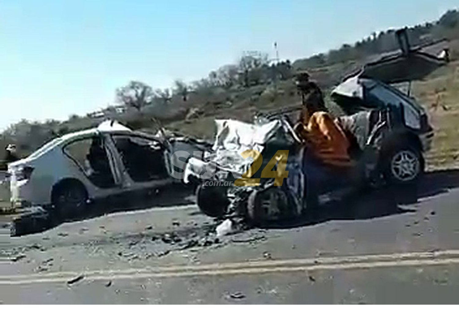 Tres fallecidos en un accidente en la Ruta Nacional A-012