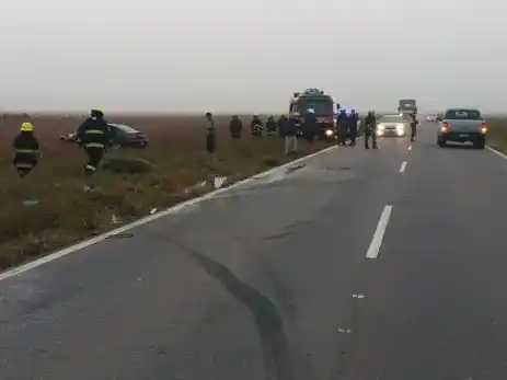 Viajaban en moto para pasar Semana Santa en Córdoba y chocaron con un auto en ruta 70: Dos muertos
