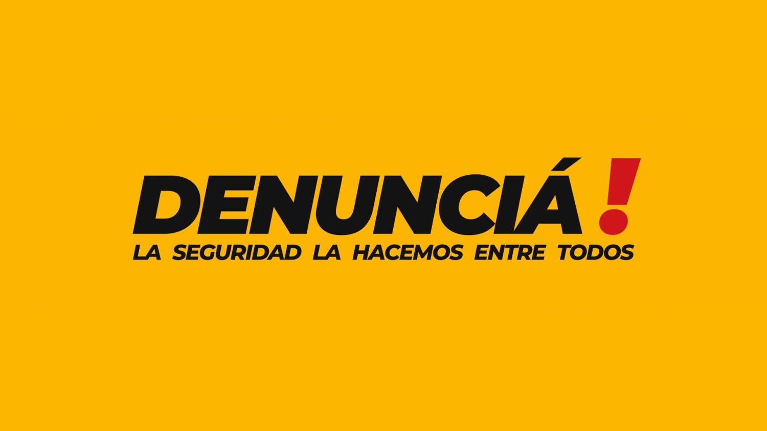 “Denunciá”: el municipio impulsa una campaña para fortalecer la participación ciudadana en seguridad