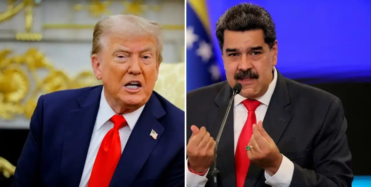Donald Trump y Nicolás Maduro. Crédito: Reuters