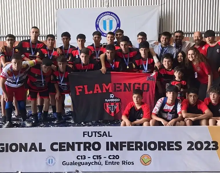 Carriego de Rosario y Flamengo ganaron el Torneo Regional Centro de Inferiores