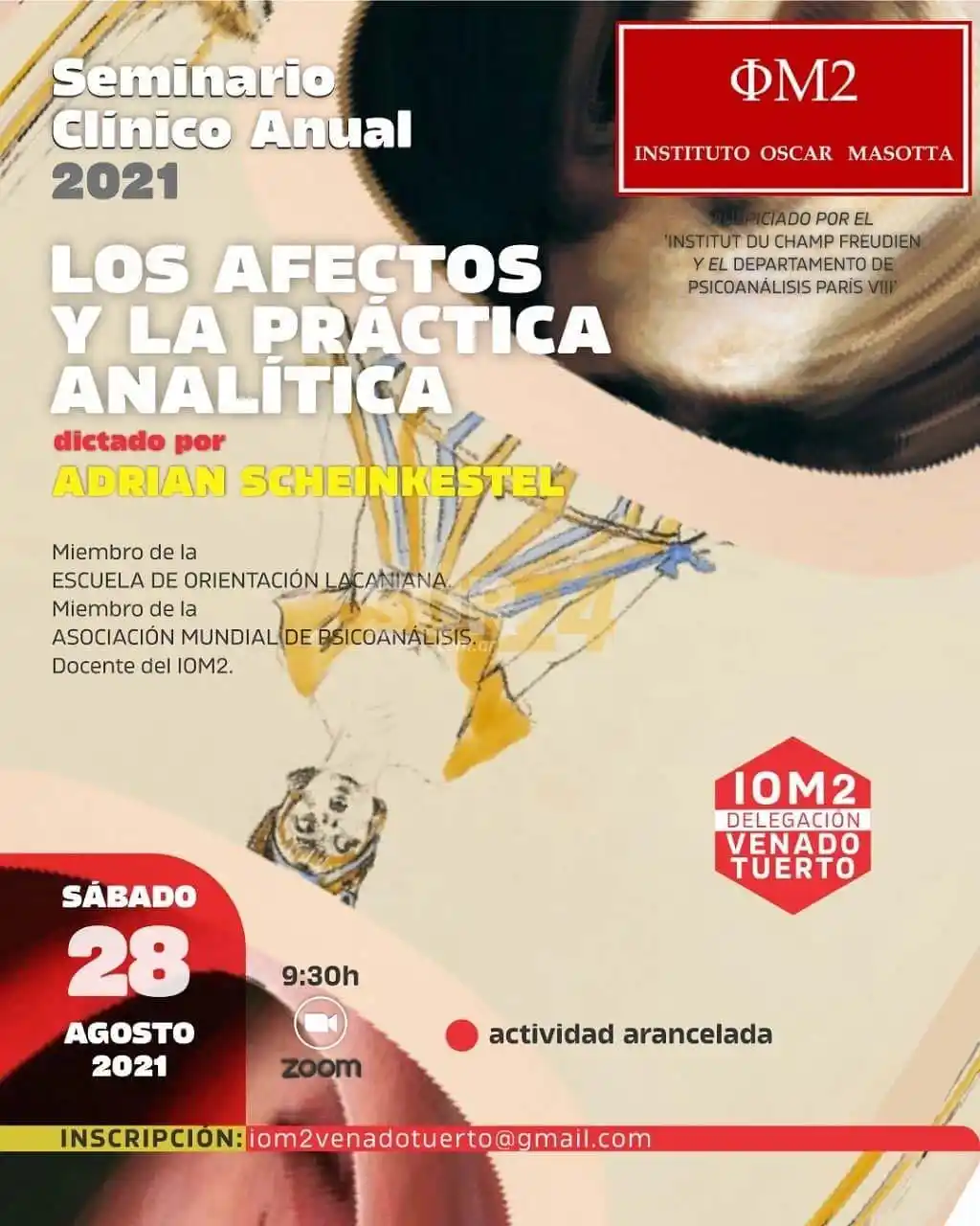 Seminario Clínico: “Los afectos y la práctica analítica”.